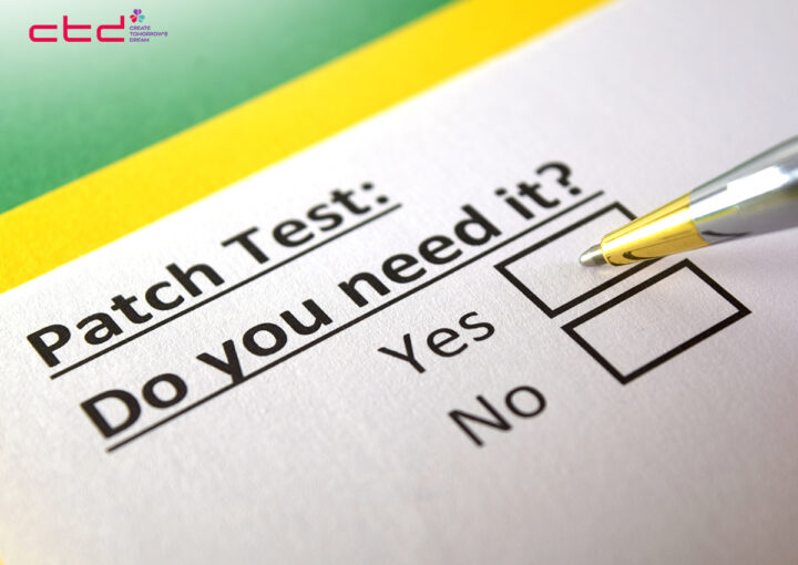 how to patch test skincare