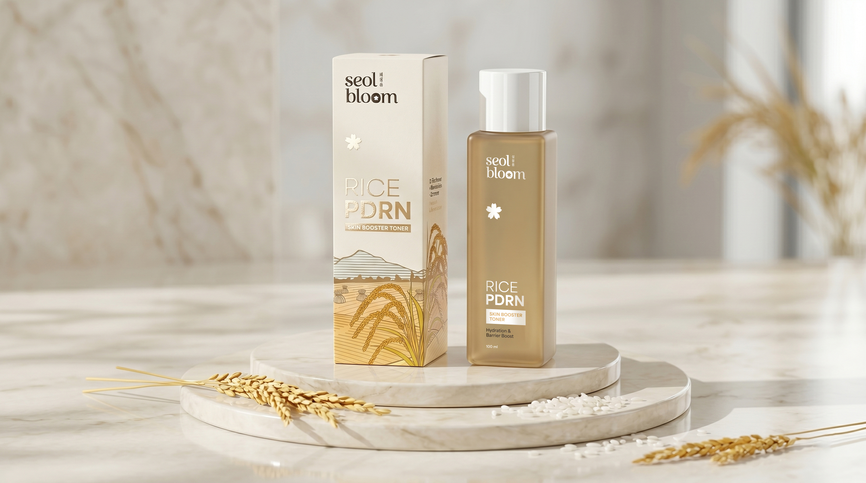SEOLBLOOM Rice PDRN Skin Booster Toner